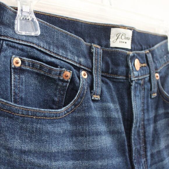J.Crew Curvy Full Length Bootcut Jeans Kettle Wash High Rise Denim Sz 27 - Picture 5 of 10